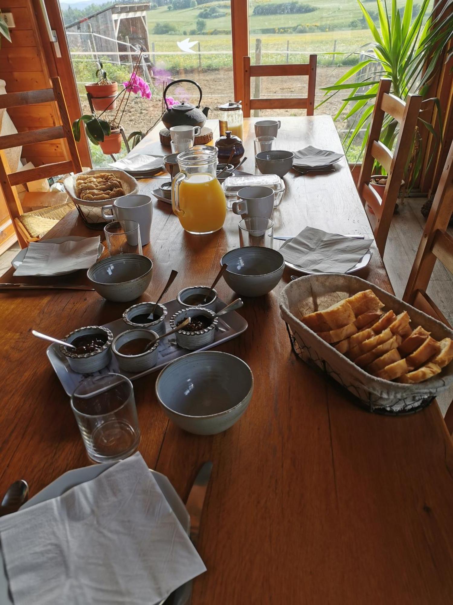 Bed and Breakfast La Rose des Vents à Les Vastres Extérieur photo